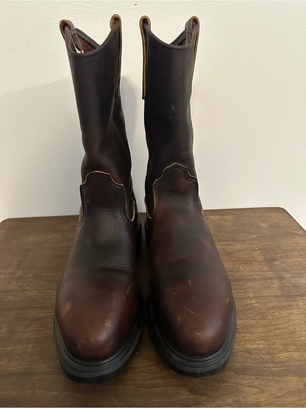 Red Wing SUPERSOLE Men's 11-inch Safety Toe Pull-On Work Boots Size 7